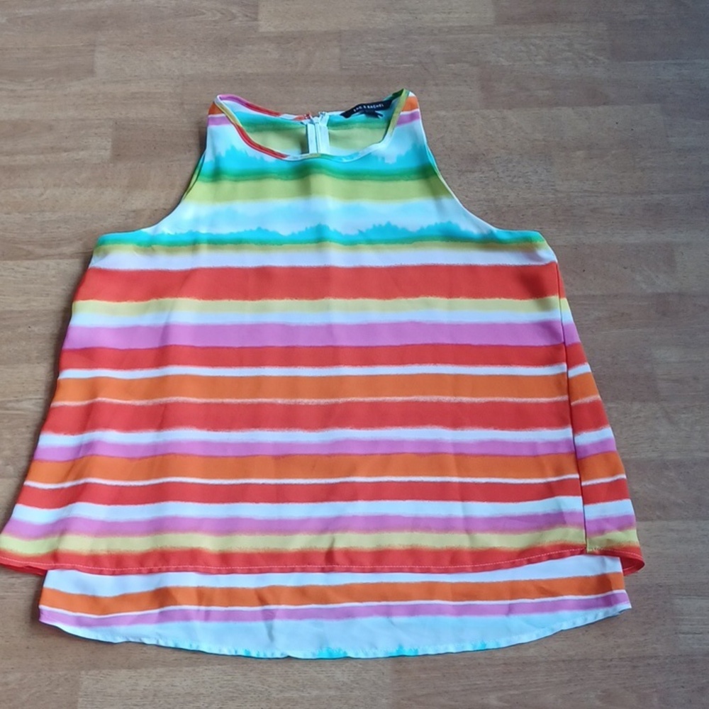 Zac & Rachel sleeveless top women's size large